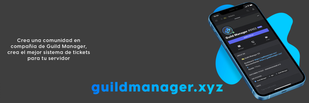 Header de Guild Manager